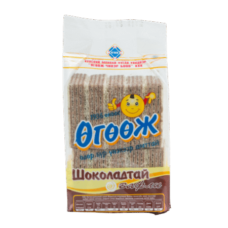 Шоколадтай вафли